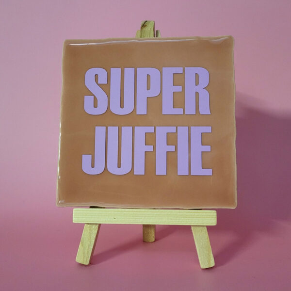 Tegeltje_Super juffie