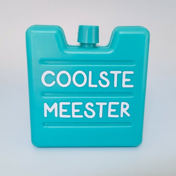 Koelelement Blauw_Coolste meester_Just Bonnie